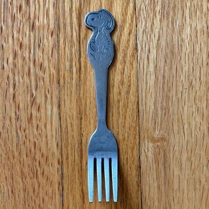 Kids' Snoopy and Woodstock Fork - Vintage Collectible 1960s Danara